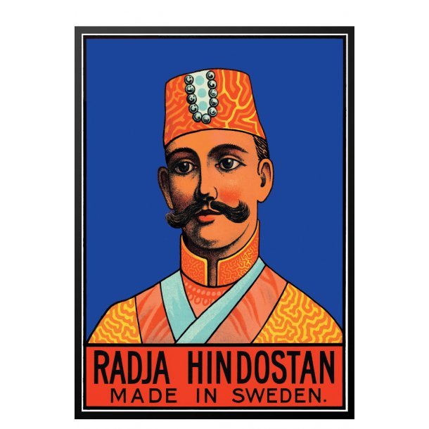 Permild og Rosengreen - Plakat - Radja Hindostan, Small Box Art 