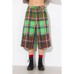 Hunk�n - Shorts Ramone - Green Tartan