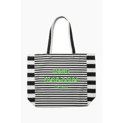 Mads Nrgaard - Mulepose - Recycled  Boutique Athene AOP - Vanilla Ice/Black