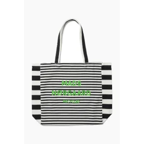 Mads Nrgaard - Mulepose - Recycled  Boutique Athene AOP - Vanilla Ice/Black