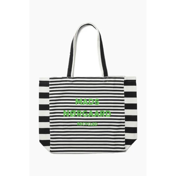 Mads Nrgaard - Mulepose - Recycled  Boutique Athene AOP - Vanilla Ice/Black