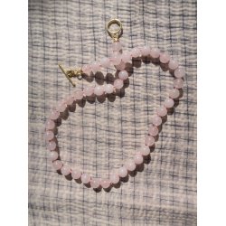 Craft Sisters - Aunties Halskde - Rose Quartz