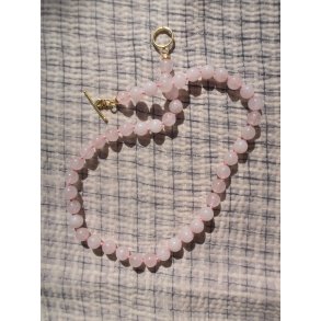 Craft Sisters - Aunties Halskde - Rose Quartz