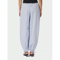 Neo Noir - Bukser - Roxane Balloon Double Stripe Pants - Light Blue