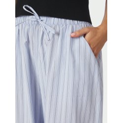 Neo Noir - Bukser - Roxane Balloon Double Stripe Pants - Light Blue