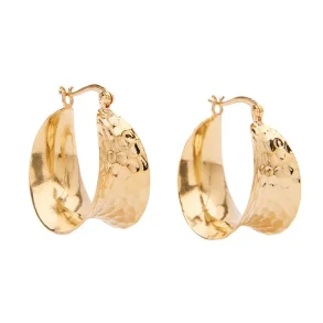 Pico Copenhagen - Cleo Grande Hoops - Forgyldt