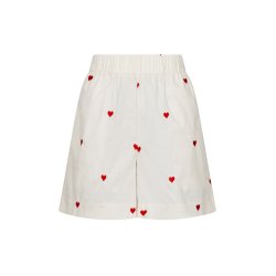 Neo Nori - Shorts - Sakuri Hearts Shorts - Creme