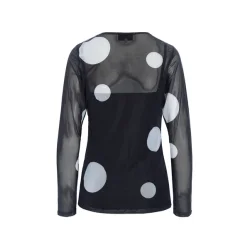 Hunk�n - Salem Mesh Blouse - Black