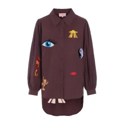 Hunkn - Sasha Shirt - Brown