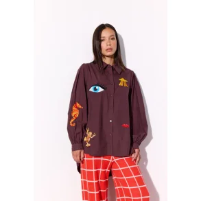 Hunkn - Sasha Shirt - Brown