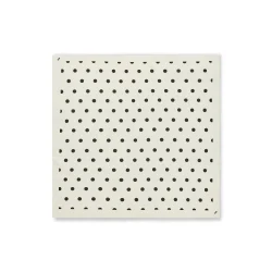 Mads N�rgaard - Soft Dot Scarf  - Prikket Sort/Hvid