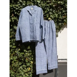 Craft Sisters - Pyjamas Blockprint - Seashell