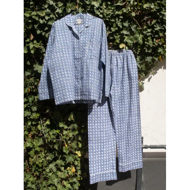 Craft Sisters - Pyjamas Blockprint - Seashell