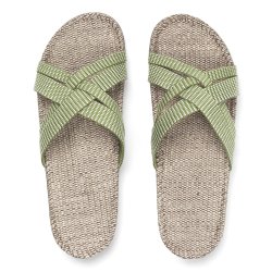 Shangies - Sandal - Green Leaves