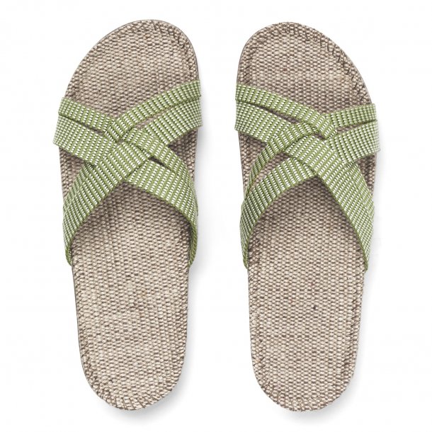 Shangies - Sandal - Green Leaves