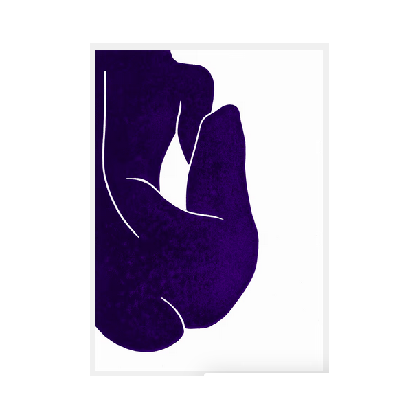 Paper Collective - Plakat Linocut I - 30 x 40 cm. OBS: KUN I BUTIK