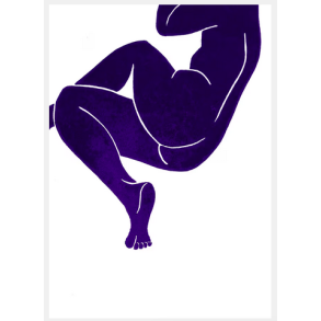 Paper Collective - Plakat Linocut III - 30 x 40 cm. OBS: KUN I BUTIK