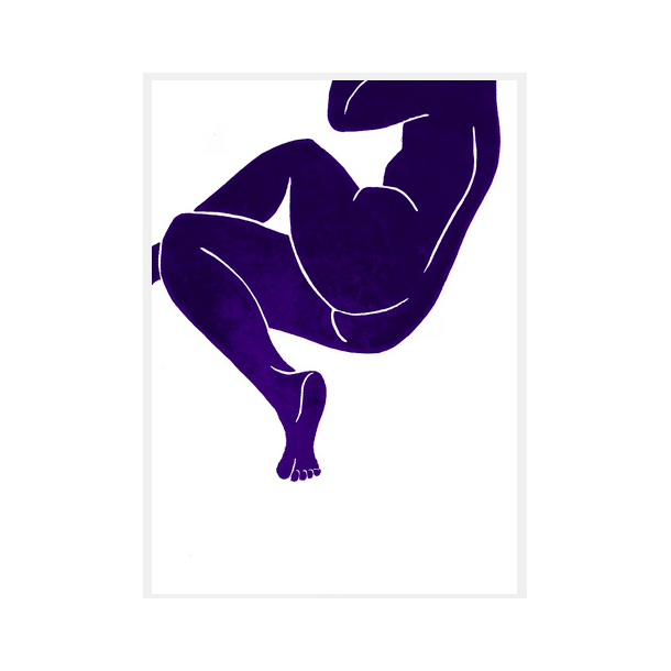 Paper Collective - Plakat Linocut III - 30 x 40 cm. OBS: KUN I BUTIK