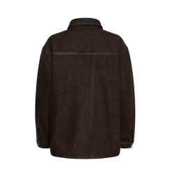 My Essential Wardrobe - Denim jakke Uma - Dark Brown