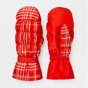 Beck S�ndergaard - Vanter - Grid Padded Nylona Mitten - Salsa Red