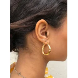 Pico Copenhagen - Tordo Hoops - Forgyldt