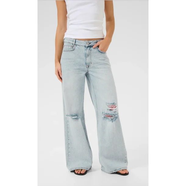 My Essential Wardrobe - Jeans Dango x-wide - Light Blue Retro Wash