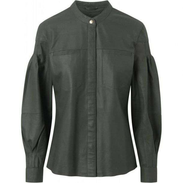 Depeche - Skindskjorte 50328 - Forest Green