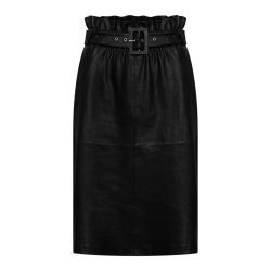 Depeche - Skindnederdel- Black