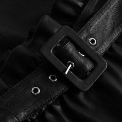 Depeche - Skindnederdel- Black