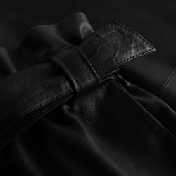 Depeche - Skindnederdel- Black