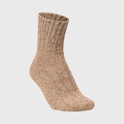 MJM - Sokker Rib Soft 581 32 Wool Mix - Beige