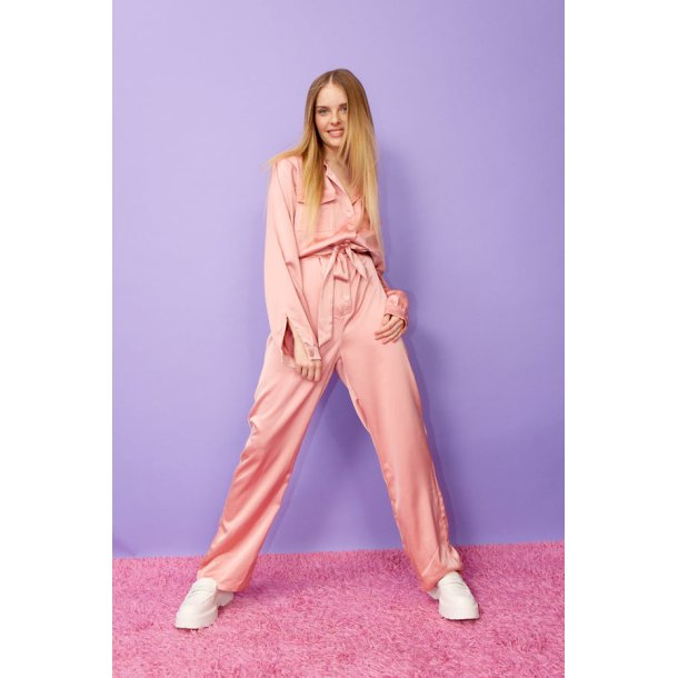 Hunkn - Buksedragt - Soleila Jumpsuit Dusty Rose