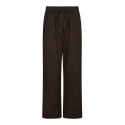 Neo Noir - Bukser Sonar Linen Pants - Dark Brown