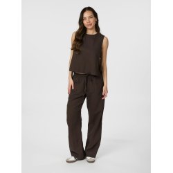 Neo Noir - Bukser Sonar Linen Pants - Dark Brown