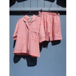 Craft Sisters - Pyjamas med shorts - Pink Sorbet