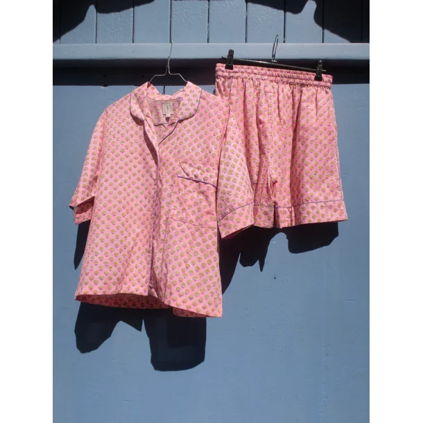 Craft Sisters - Pyjamas med shorts - Pink Sorbet
