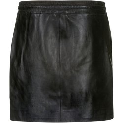 Depeche - Skindnederdel 12514 - Sort/grn