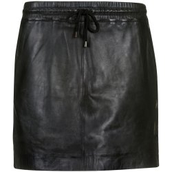 Depeche - Skindnederdel 12514 - Sort/grn