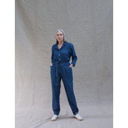 Mads Nrgaard - Buksedragt Light Indigo Cenna - Indigo