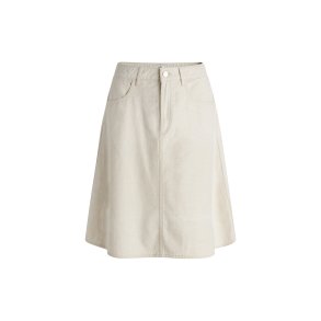 Mads Nrgaard - Nederdel Steffi Linen Denim Skirt - Whitecap grey