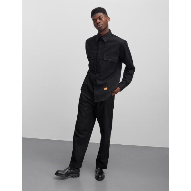 Mads Nrgaard - Skjorte Storm - Black