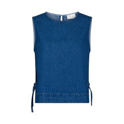Neo Noir - Top - Svetlana Denim Top - Blue