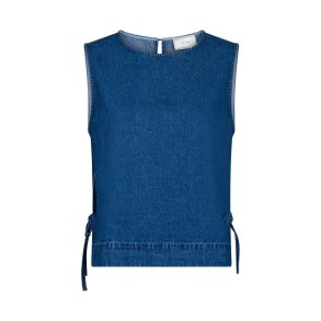 Neo Noir - Top - Svetlana Denim Top - Blue