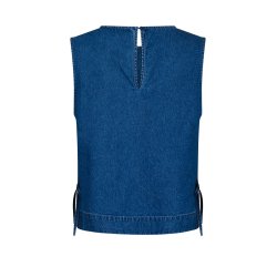 Neo Noir - Top - Svetlana Denim Top - Blue