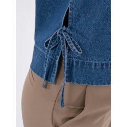 Neo Noir - Top - Svetlana Denim Top - Blue