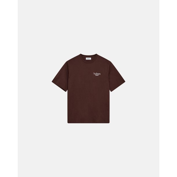 Rester�ds - T-Shirt - Tas Print Embroidery Brown