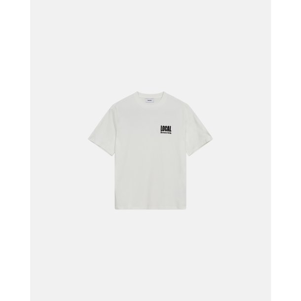 Rester�ds - T-Shirt - Tas Print Embroidery Local - White