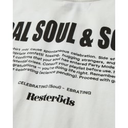 Rester�ds - T-Shirt - Tas Print Embroidery Local - White