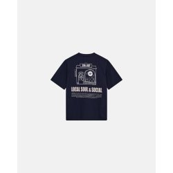 Rester�ds - T-Shirt - Tas Print Navy