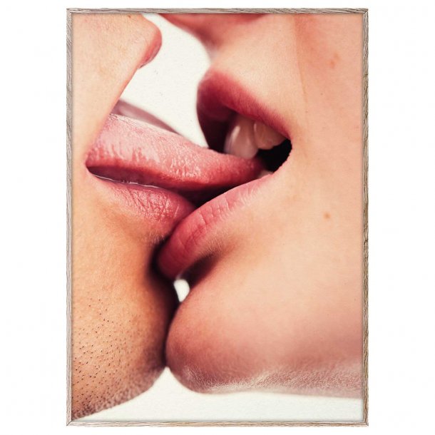 Paper Collective - Plakat The Kiss I. OBS: KUN I BUTIK